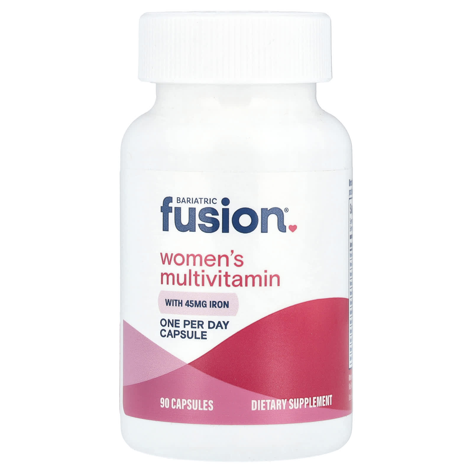 Bariatric Fusion, Women's Multivitamin With Iron, 90 Capsules