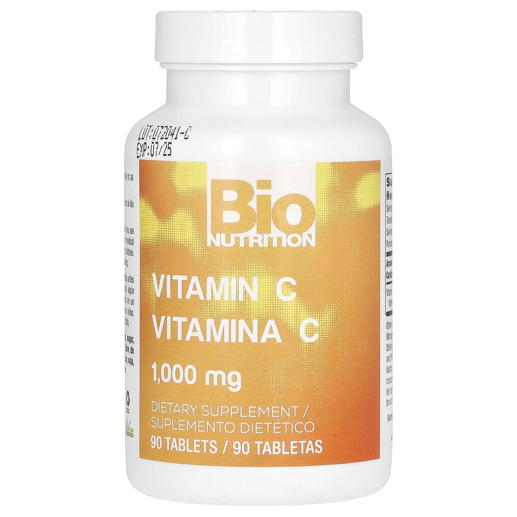 Bio Nutrition, Vitamin C, 90 Tablets (1,000 mg per Tablet)