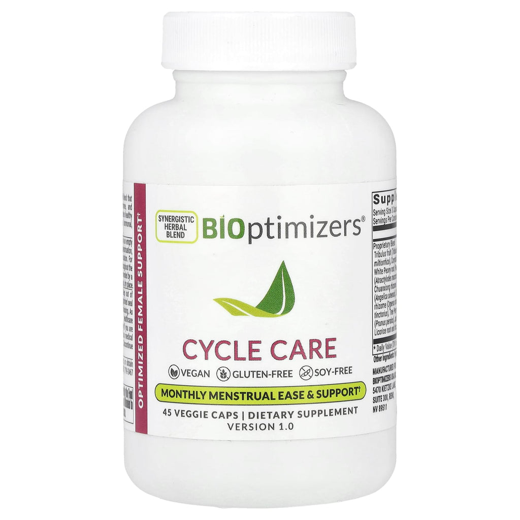 BIOptimizers, Cycle Care, 45 Veggie Caps