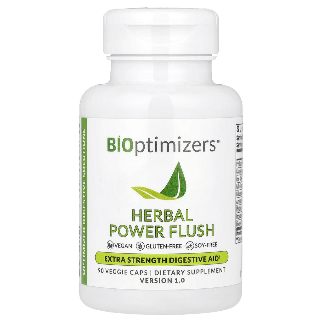 BIOptimizers, Herbal Power Flush, 90 Veggie Caps