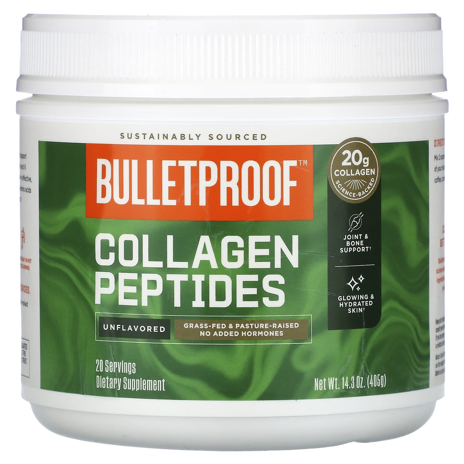 BulletProof, Collagen Peptides, Unflavored, 14.3 oz (405 g)