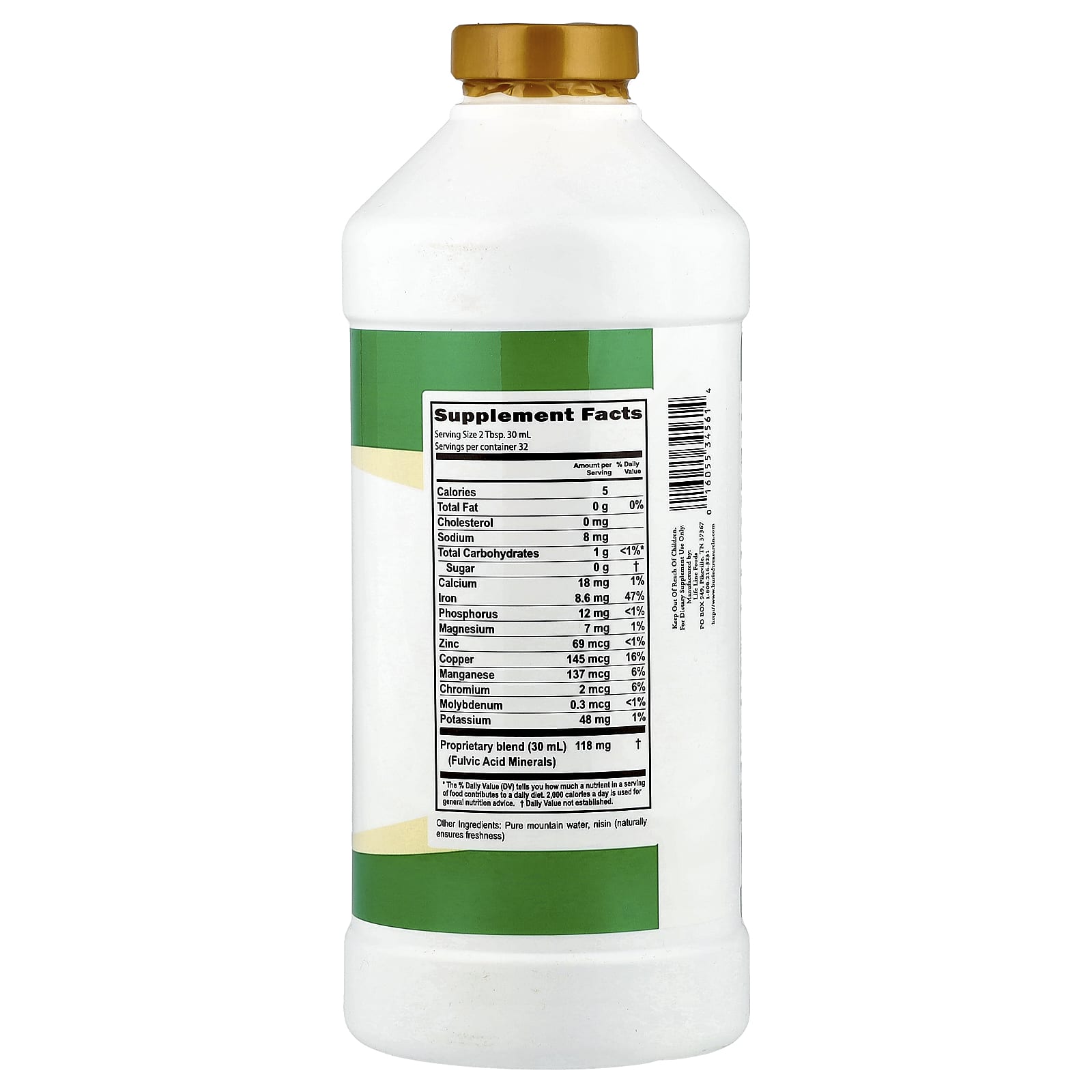 Buried Treasure, Liquid Advantage®, Fulvic Minerals, 33 fl oz (976 ml)