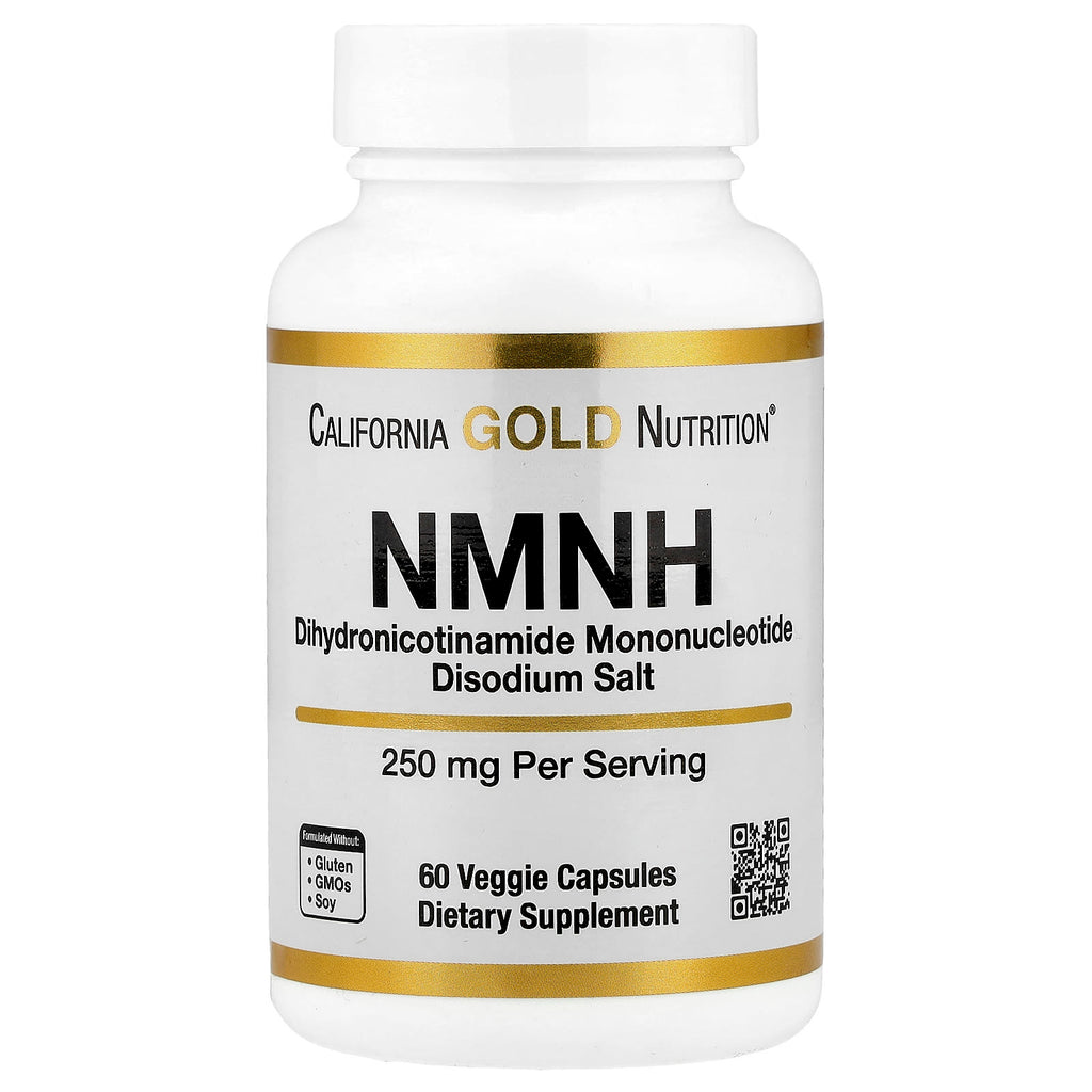 California Gold Nutrition, NMNH, 250 mg, 60 Veggie Capsules